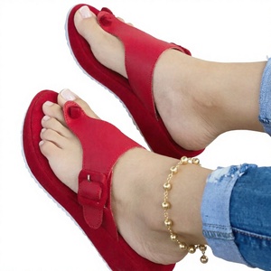 Women's Platform Flat <b>Sandals</b> Open Toe Buckle Strap Casual Summer <b>Slides</b> Solid Color Outdoor Shoes - Product Image 3