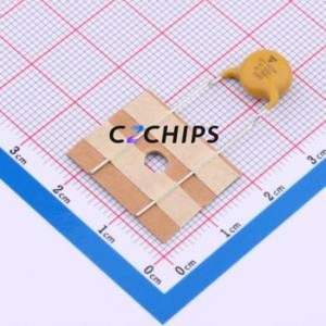 Condensador de Seguridad VY1102M35Y5UQ6TV0, Componente de Montaje en Orificio (THT), P=10mm 1nF 20% 760V X1, Y1 - Product Image 1