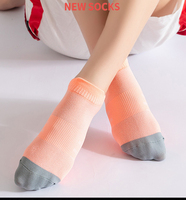 Chaussettes de sport fines en tricot pour hommes et femmes, pour la course à pied et l'entraînement, avec logo personnalisé