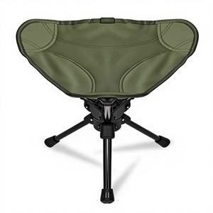 Foldable <b>Aluminum</b> Alloy Modern <b>Garden</b> <b>Chair</b> Stool for Outdoor Use - Product Image 2