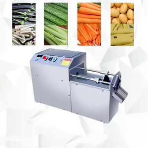 Machine à découper automatique multifonctionnelle en acier inoxydable pour pommes de terre, légumes racineux et feuilles, équipement de découpe de fruits 220/380V - Product Image 6