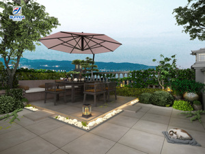 <span class=keywords><strong>R11</strong></span>ปูพื้นระเบียงพอร์ซเลนกันลื่นกระเบื้องผนังผิวด้านกระเบื้องปูผนังกลางแจ้งบ้านแอฟริกาลานเซรามิคหนาปูทางหิน - Product Image 6