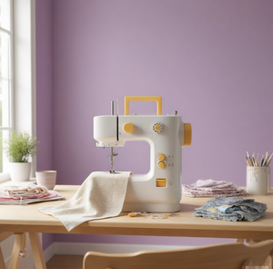Mini Máquina de Coser Duradera <span class=keywords><strong>con</strong></span> Motor de Cobre y Gancho de Metal |   Máquina de Coser Eléctrica Portátil de Una Sola Aguja <span class=keywords><strong>con</strong></span> Puntada de Bloqueo, para Uso Doméstico, <span class=keywords><strong>Overlock</strong></span> y Zigzag - Product Image 4