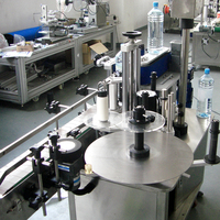 Machine d'étiquetage de bouteilles à grande vitesse, machine d'étiquetage automatique pour produits alimentaires et cosmétiques, pour bouteilles ou bocaux ronds avec convoyeur à bande