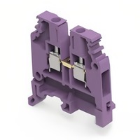 Boîtier de jonction universel pour fils électriques à connexion modulaire par vis, bloc de distribution d'alimentation, borniers sur rail DIN