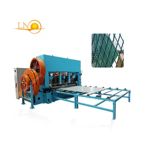 2 meter width 0.3-3mm carbon steel expanded metal mesh producing machine with full automatic system