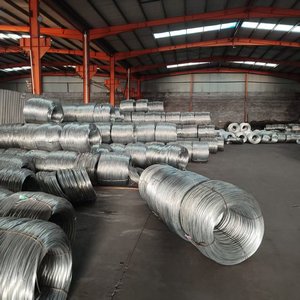 0.24mm 14 đo <span class=keywords><strong>Electro</strong></span> mạ kẽm vòng lặp Tie dây bạc sáng 1.6-6.0mm Đường kính xây dựng ràng buộc dây - Product Image 4