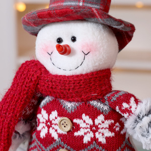 Christmas Decorations Santa Claus Snowman Reindeer Christmas Ornaments Happy New Year <b>Xmas</b> Dolls Interior Decorations - Product Image 5