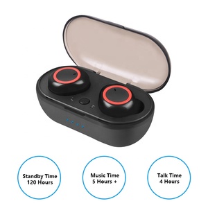 Handsfree <span class=keywords><strong>Ture</strong></span> หูฟังเอียร์บัดไร้สายสเตอริโอเบสลึก,หูฟัง Hifi สำหรับเล่นกีฬาหูฟังเล่นเกมหูฟังฟังเพลงหูฟังบลูทูธ5.0 - Product Image 4