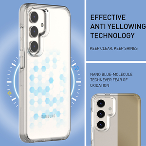 Soonleader Hot Neo Hybrid coque de téléphone magnétique UV translucide givré anti-chute conception antidérapante Compatible pour Samsung S24 Ultra - Product Image 5