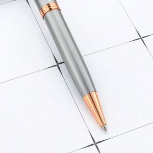 Wholesale 1.0Mm Business Gift Promotional With Custom Logo Rotating Office Stationery Metal Ballpoint <b>Pens</b> - Product Image 3
