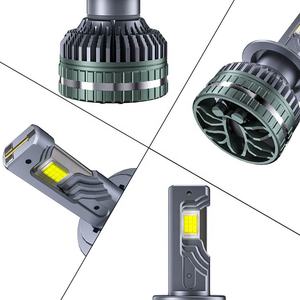 Kit de phares LED HID pour voiture QZ42 personnalisé en gros, trois tubes en cuivre, ampoules de feux <span class=keywords><strong>stop</strong></span> IP68 - Product Image 5