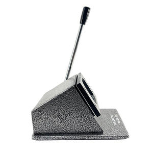 Quảng trường 50*50mm Giấy cắt máy Cắt nghệ thuật kim loại biểu tượng tùy chỉnh mục pin nút cắt kích thước 63*63mm - Product Image 5