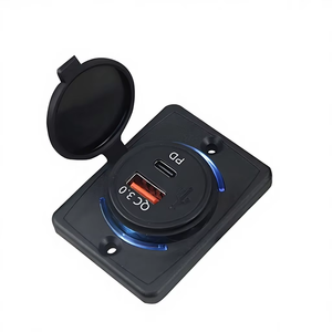 อะแดปเตอร์ชาร์จในรถยนต์แบบ Universal Fitment 12-24V รองรับ USB Type-C และ Type-A ชาร์จเร็ว QC3.0 PD 20W วัสดุทนไฟ สำหรับรถบ้าน/เรือ - Product Image 5