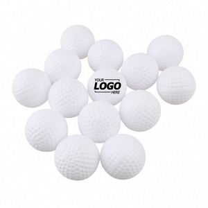 Pelotas de Golf de Goma Suave y Duraderas Personalizadas para Práctica en Interiores - 40 mm, Blancas y Multicolores, para Entrenamiento en Todas las Estaciones - Product Image 1