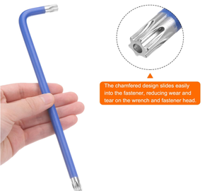 <span class=keywords><strong>Clé</strong></span> Torx T50 à bras long, <span class=keywords><strong>clé</strong></span> <span class=keywords><strong>étoile</strong></span> à <span class=keywords><strong>6</strong></span> points en acier S2 - Product Image 4