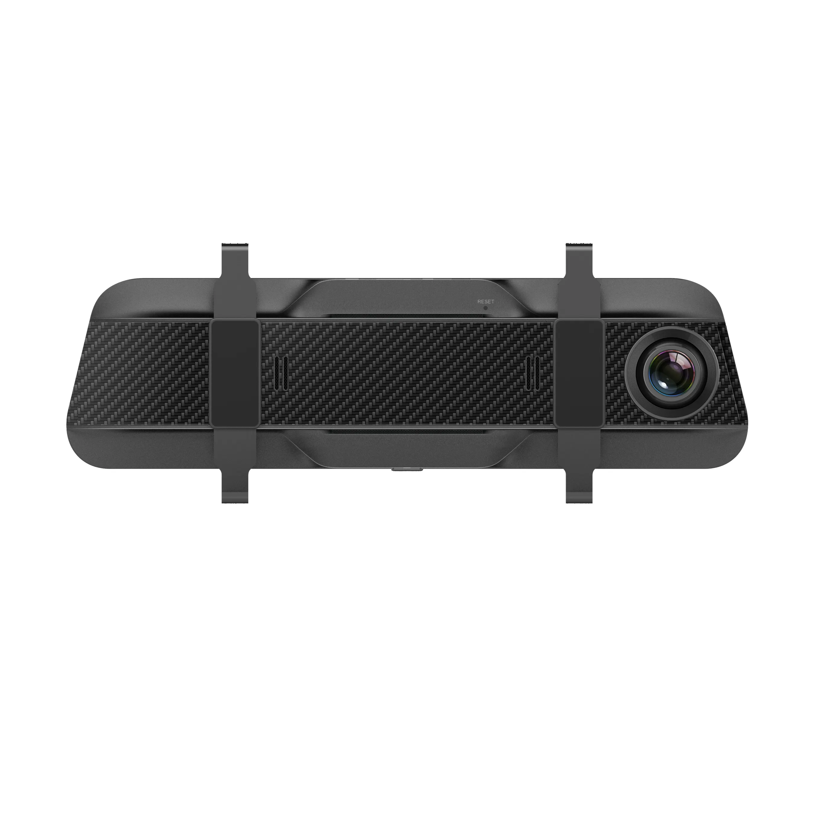 Junsun-rétroviseur caméra de recul 9.66 P, écran tactile 1080 ", double caméra noire, avec DVR, système d'aide au stationnement arrière, nouveauté