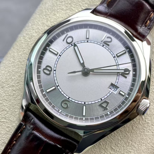 Reloj Mecánico de Lujo para Hombre, Original de Alta Gama, Acero Inoxidable 316L, Esfera de 41 mm, Cuerda Manual, Diseño Simple con Correa de Aleación de Cocodrilo - Product Image 3