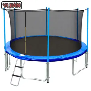 Yijian cama de salto de 16 pies al aire libre para la venta trampolín de jardín grande