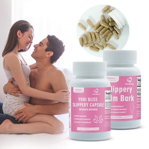 Cápsulas de Olmo Resbaladizo Chinaherbs, 500mg, 60 Cápsulas, Extracto Natural de Olmo Resbaladizo, Cápsulas Vegetarianas para Nutrir - Product Image 1