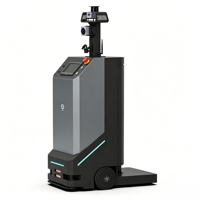 Robot chariot élévateur autonome AGV AMR ZENS avec capacité de charge de 300 kg |   Déplaceur latéral hydraulique pour batterie lithium-ion |   Robot de manutention de matériaux