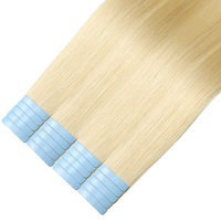 Extensioni per capelli con nastro biadesivo per capelli fini o sottili, volume completo, sicure, 100% capelli umani.