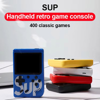 Console de Jeu Portable 400-en-1 Pas Chère, Écran 3.0 Pouces, Style Rétro Classique, Joystick, Idéale pour Cadeau d'Anniversaire Enfant