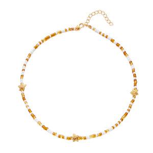 Bohémien naturale <span class=keywords><strong>mare</strong></span> stelle <span class=keywords><strong>di</strong></span> perline collana con perline <span class=keywords><strong>di</strong></span> riso a forma <span class=keywords><strong>di</strong></span> perle <span class=keywords><strong>di</strong></span> vetro <span class=keywords><strong>di</strong></span> perline <span class=keywords><strong>di</strong></span> riso collana delle donne - Product Image 6