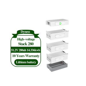 Batteria per Accumulo Energetico Residenziale Dyness 60Kwh 51.2V 280Ah 80kwh 150kwh 200kwh Batteria Lifepo4 ad Alta Tensione per Inverter Deye - Product Image 1