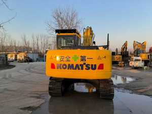 Excavadora Hidráulica Usada Komatsu PC110 de 11 Toneladas, Miniexcavadora para Movimiento de Tierras, Motor de Segunda Mano, Maquinaria de Construcción - Product Image 4