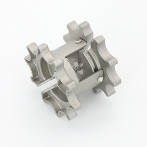 Pièces de fonderie à la cire perdue en acier inoxydable de précision, sablées, certifiées ISO 9001, pour applications marines, vente en gros usine OEM - Product Image 5