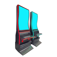 Monitor táctil capacitable para juegos Pantalla LCD Pantalla curvada en S de 55 pulgadas Monitor vertical táctil 3M para gabinete de juegos de habilidad