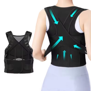 Ceinture de Correction Posturale Universelle et Confortable pour le Dos et les Épaules, Ajustable pour le Travail et le <span class=keywords><strong>Sport</strong></span> - Product Image 1