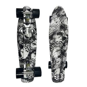 <span class=keywords><strong>Patineta</strong></span> de plástico para niños, tabla de plástico de 22 pulgadas, venta directa de fábrica - Product Image 5