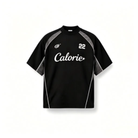 Camiseta Oversize con Hombros Caídos para Hombre, Logotipo Personalizado, Algodón Pesado de 250 g/m², Diseño Panelado, Fabricante de Ropa Urbana de Alta Gama