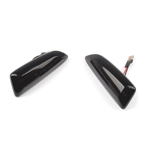 Autodragons - Luces LED Dinámicas Ahumadas para Esquina Izquierda y Derecha, para Astra P10 CC B16 Z18, Luces Intermitentes Laterales LED Ámbar - Product Image 2