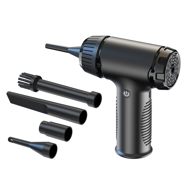 D16 Portable Rechargeable Cordless Electric Air Duster Fast Charge Cordless Duster for Computer Keyboard