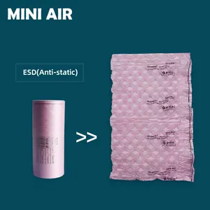 Миниатюрная Антистатическая пленка с воздушными пузырьками для защиты от электростатического разряда, рулоны для упаковки