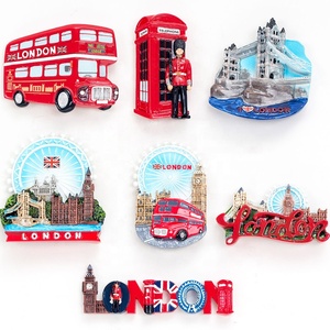 Imanes de Resina de Alta Calidad con Diseño de Lugares Emblemáticos de <span class=keywords><strong>Londres</strong></span> - Recuerdos de <span class=keywords><strong>Viaje</strong></span> Británicos para Decoración del Hogar y Refrigerador - Product Image 1