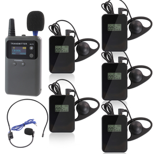 Sistema Inalámbrico <span class=keywords><strong>de</strong></span> Guí<span class=keywords><strong>a</strong></span> Turística, Transmisor y Receptor, Equipo <span class=keywords><strong>de</strong></span> Audio para Grupos en Museos - Product Image 1