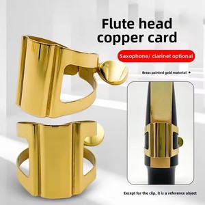 Eb <span class=keywords><strong>Alto</strong></span> Sax Embouchure <span class=keywords><strong>Ligature</strong></span> Bb Tenor Soprano <span class=keywords><strong>Ligature</strong></span> Durable Métal <span class=keywords><strong>Ligature</strong></span> <span class=keywords><strong>pour</strong></span> Bb Clarinette Universel Instrument Accessoire - Product Image 2