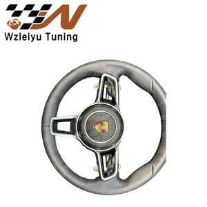 Volant <span class=keywords><strong>sport</strong></span> en fibre de carbone pour Porsche : Amélioration et modification intérieure sans dégâts, compatible avec les modèles classiques - Product Image 5