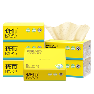 Papel Tisú Facial de 3 Capas, 100 Hojas, 100% Pulpa de Bambú Virgen para Viajes, Hogar y Restaurante - Product Image 4