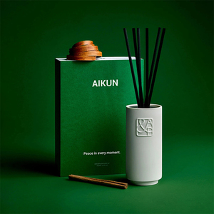Diffuseur d'arômes en céramique naturelle Aikun - Parfum longue durée pour la maison, la chambre et le salon - Formule non toxique - Product Image 3