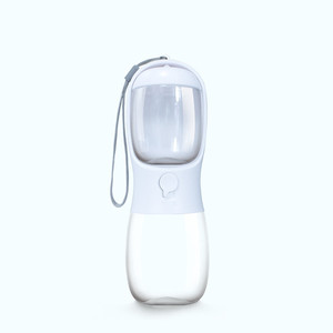 Dispensador Automático <span class=keywords><strong>de</strong></span> <span class=keywords><strong>Agua</strong></span> para Perros <span class=keywords><strong>de</strong></span> Plástico con Contenedor <span class=keywords><strong>de</strong></span> Comida Desmontable, Portátil para Exteriores - Product Image 5