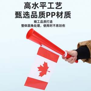 Çocuk ve yetişkinler için 2019 sıcak satış plastik boynuz oyuncak futbol Bugle - Product Image 3