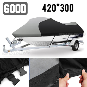 Funda Impermeable 600D para Moto Acuática Yamaha WaveRunner EXR VX Cruiser, Compatible con Sea Doo GTI, Remolcable - Product Image 6