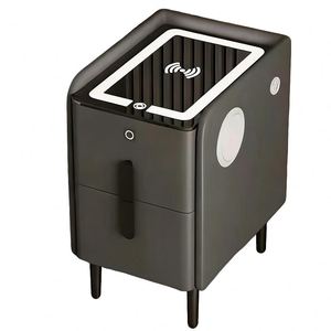 Nouvelle table <span class=keywords><strong>de</strong></span> chevet intelligente moderne et élégante pour chambre à coucher, avec rangement intégré pour tête <span class=keywords><strong>de</strong></span> <span class=keywords><strong>lit</strong></span> - Product Image 6