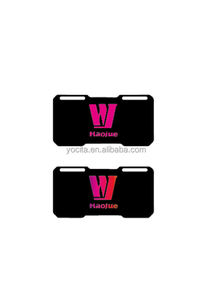 YOCITA - Soporte de Matrícula Trasero de Acrílico para Motocicleta con Logotipo Haojue, Sistema de Iluminación de Matrícula Compatible - Product Image 2