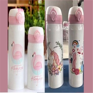 Bình Nước Thể Thao Hai Lớp Bằng Thép Không Gỉ Hình Kỳ Lân Thân Thiện Với Môi Trường - Product Image 5